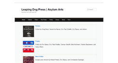 Desktop Screenshot of leapingdogpress.com