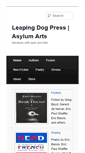 Mobile Screenshot of leapingdogpress.com